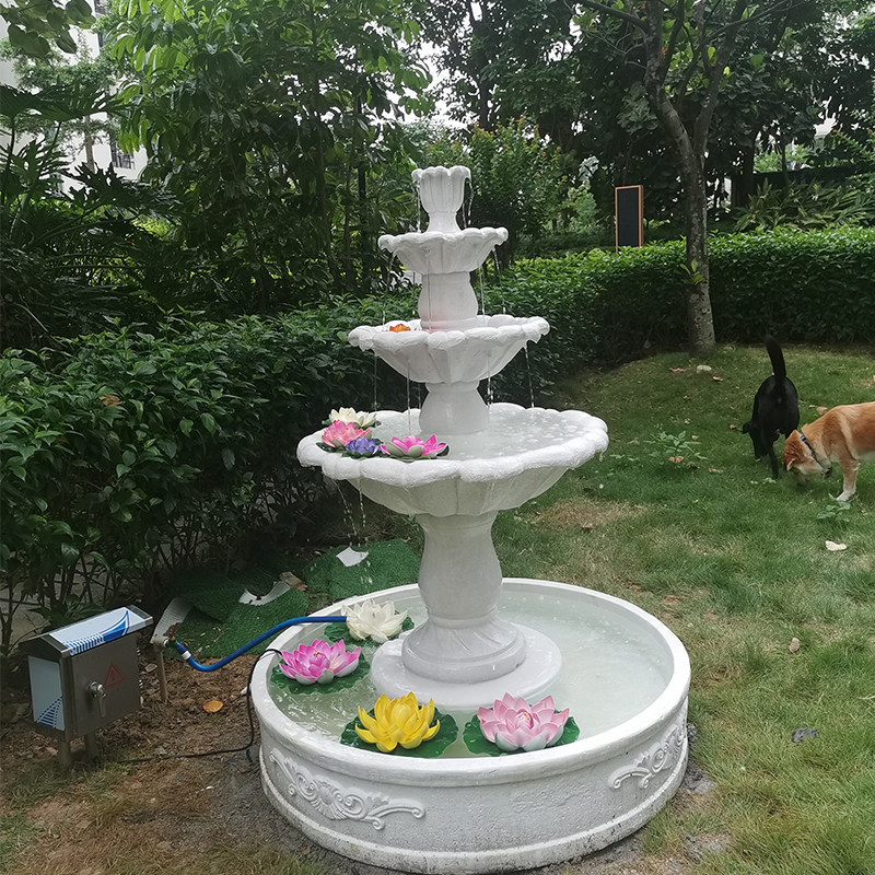Wedding Fountain - Avrupa tarzı üç katlı düğün çeşmesi