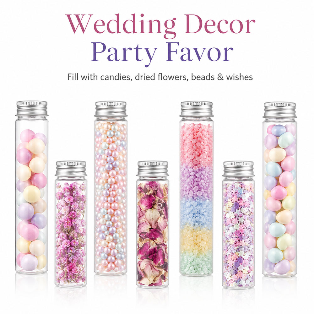 20 adet 50ml/100ml şeffaf düz  - Wedding Souvenir incelemesi ve fiyatı