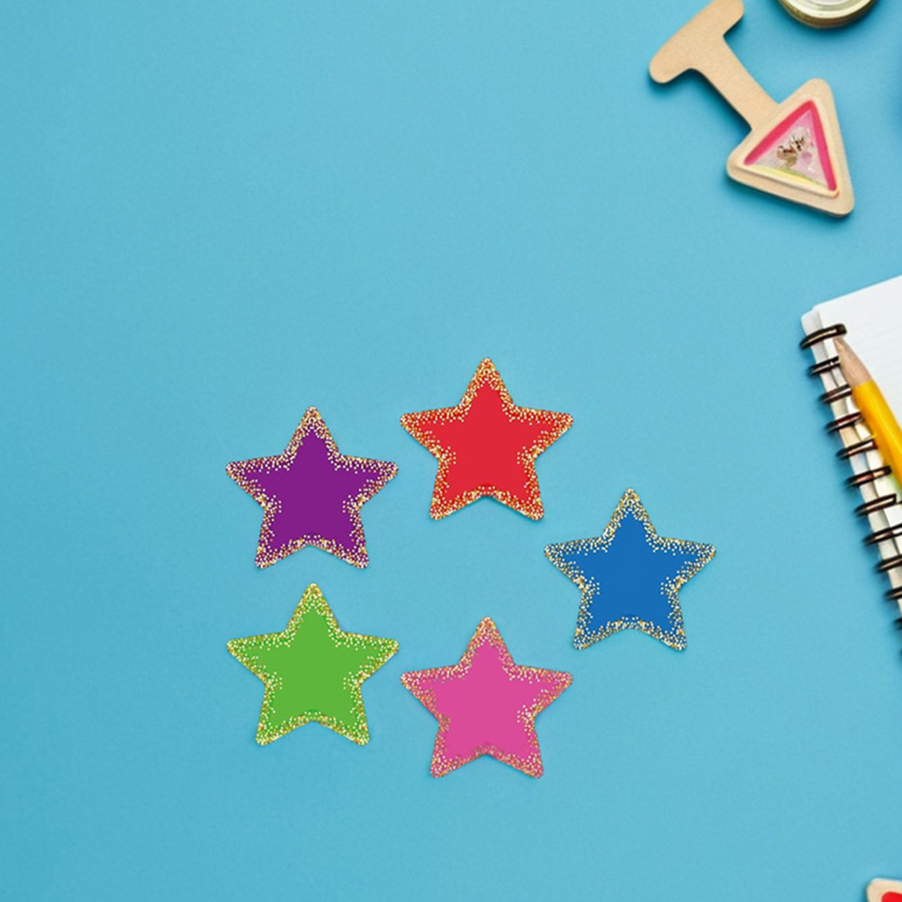 1 Set Renkli Yıldız Kağıt Kesi - Papercraft Supply Confetti incelemesi ve fiyatı
