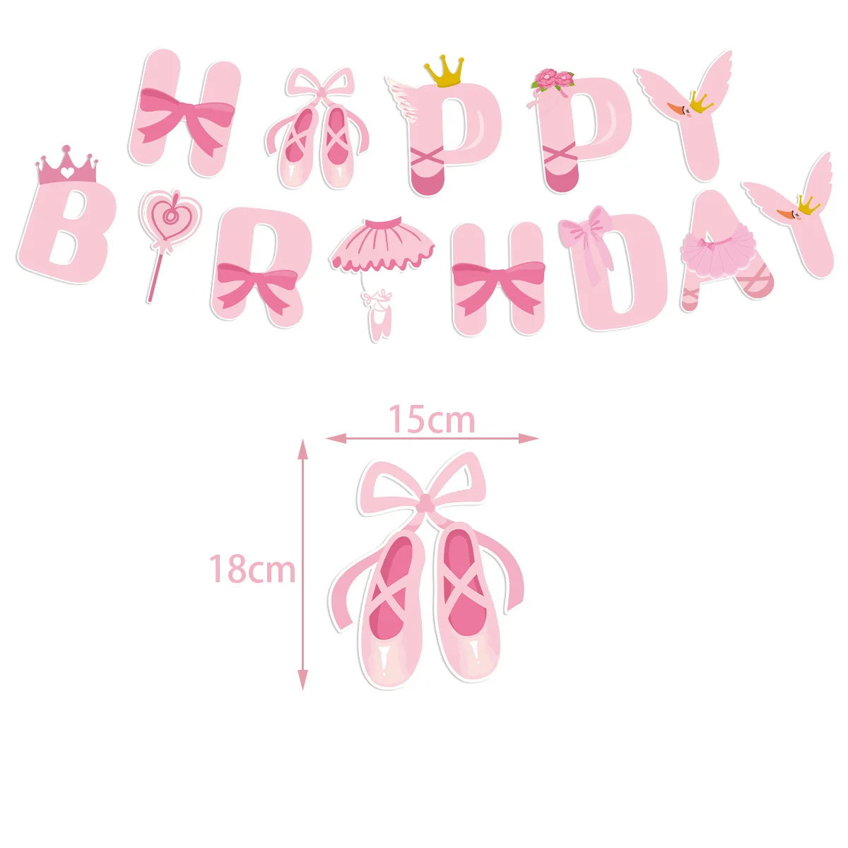 Pembe balerin bale kız mutlu d - Confetti Balloon Set incelemesi ve fiyatı