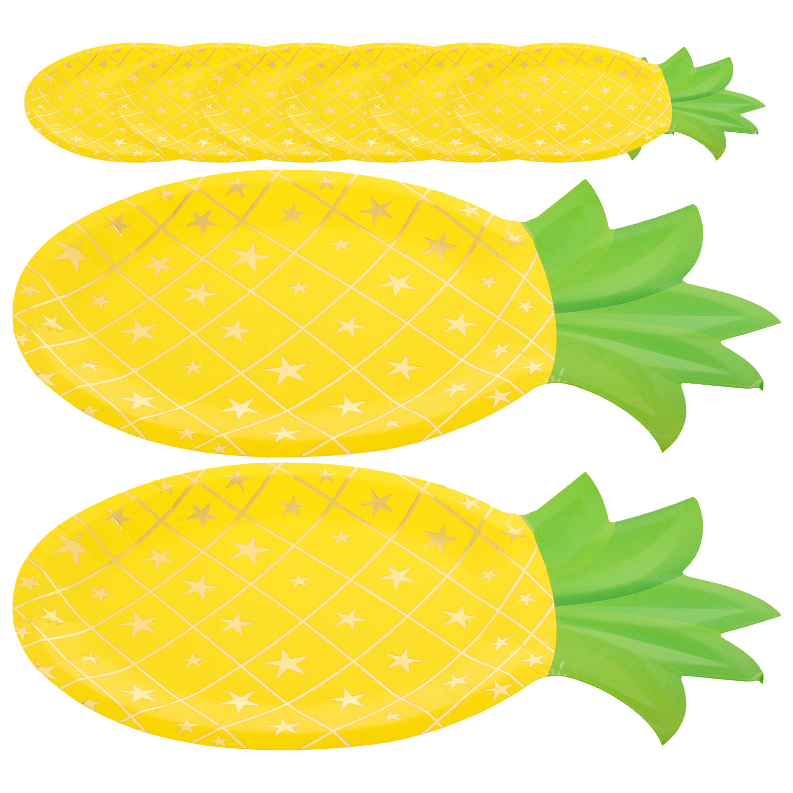 8 Adet Ananas Desenli Tek Kull - Wedding Supply In Bulk incelemesi ve fiyatı