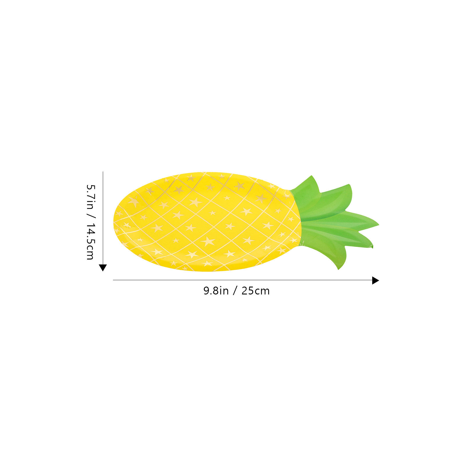 8 Adet Ananas Desenli Tek Kull - Wedding Supply In Bulk incelemesi ve fiyatı