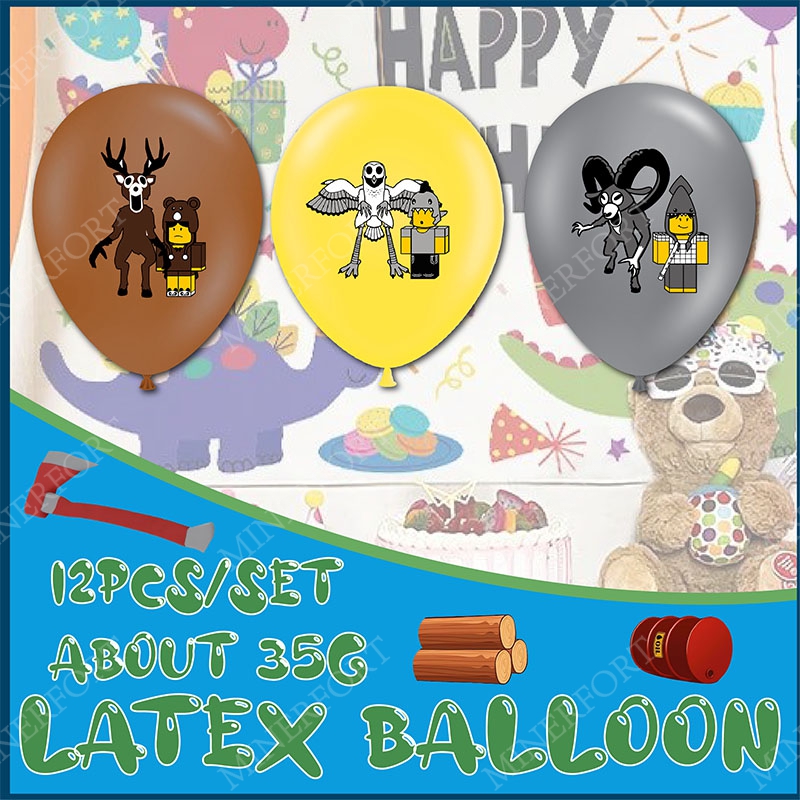 Robot 99 Nights in the Forest  - Confetti Balloon Set incelemesi ve fiyatı