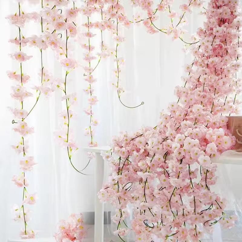 180 cm Yapay Çiçekler Kiraz Çi - Wedding Arch Flower incelemesi ve fiyatı