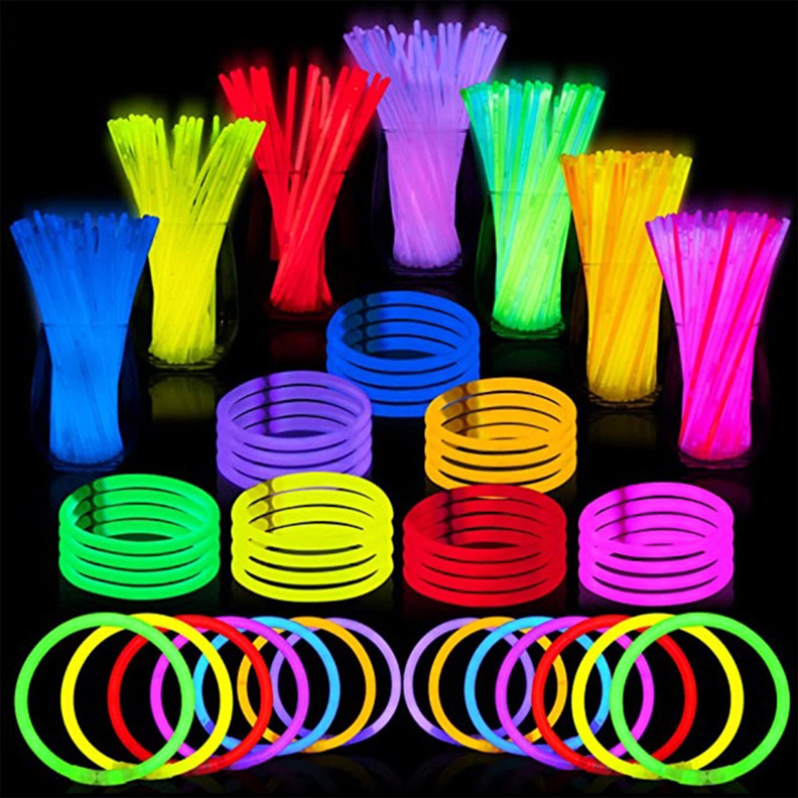 ‌ 100 Paket 20 cm Floresan Par - Wedding Supply In Bulk incelemesi ve fiyatı
