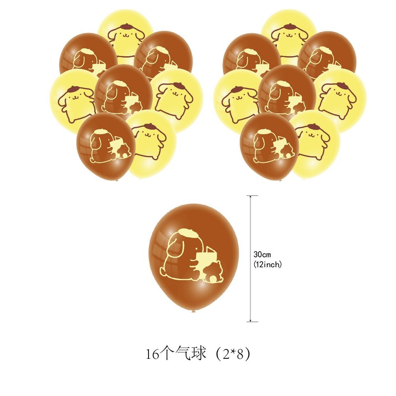 Hello Kitty ve Pompompurin tem - Confetti Balloon Set incelemesi ve fiyatı
