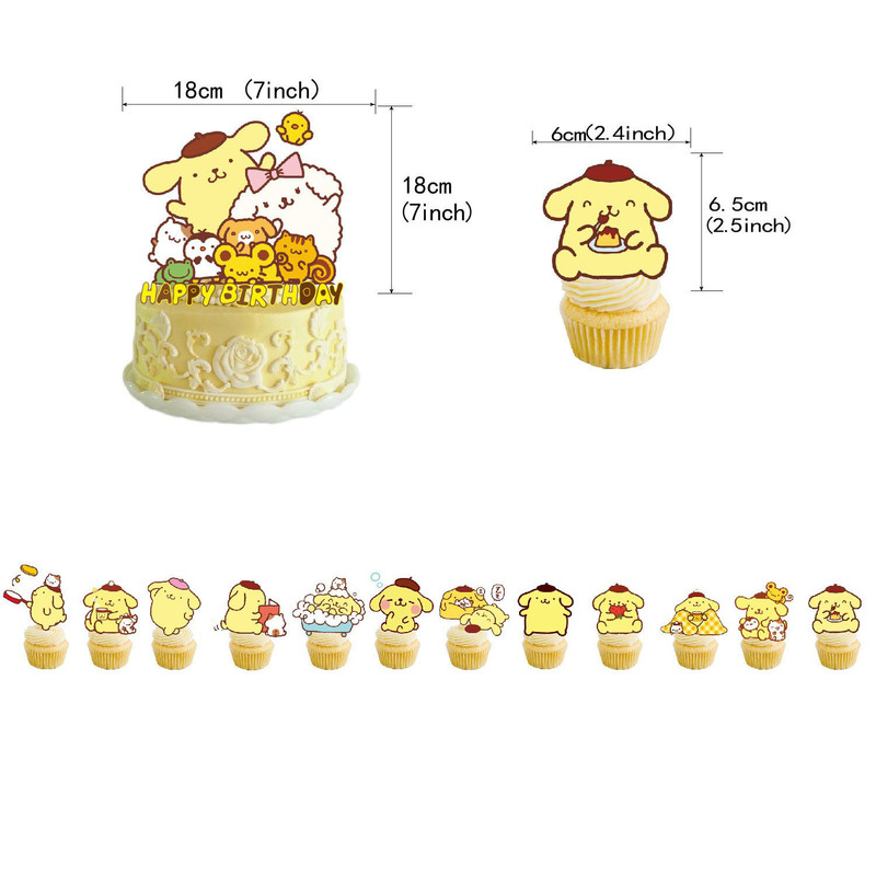Hello Kitty ve Pompompurin tem - Confetti Balloon Set incelemesi ve fiyatı